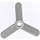 LEGO Light Gray Propeller 3 Blade 4 Diameter (2421 / 28969)