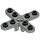 LEGO Light Gray Propeller 4 Blade 5 Diameter with Open Connector (2479)