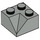 LEGO Gris clair Pente 2 x 2 (45°) avec Double Concave (Surface rugueuse) (3046 / 4723)