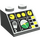LEGO Lichtgrijs Helling 2 x 2 (45°) met Flight Control (3039)