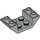LEGO Lichtgrijs Helling 2 x 4 (45°) Dubbele Omgekeerd met Open Midden (4871)