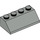 LEGO Gris Clair Pente 2 x 4 (45°) avec surface rugueuse (3037)