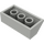 LEGO Hellgrau Steigung 2 x 4 (45°) mit rauer Oberfläche (3037)