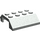 LEGO Hellgrau Steigung 4 x 4 (45°) Doppelt mit Scharnier (4857)