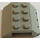 LEGO Light Gray Slope 4 x 4 (45°) Double with Hinge (4857)