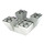 LEGO Grigio chiaro Pendenza 6 x 6 x 2 (65°) Invertito Quadruple (30373)