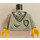 LEGO Light Gray Slytherin Uniform with Snake in Green Shield Torso Assembly (973 / 73403)
