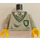 LEGO Lichtgrijs Slytherin Uniform met Slang in Groen Schild Torso Assembly (973 / 73403)