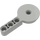 LEGO Hellgrau Technic Strahl 3 mit Female Click Rotation Joint (44225 / 65765)