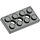 LEGO Gris clair Technic assiette 2 x 4 avec des trous (3709)