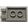 LEGO Hellgrau Fliese 2 x 3 mit Horizontal Clips (Abgewinkelte Clips) (30350)