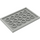 LEGO Hellgrau Fliese 4 x 6 mit Bolzen auf 3 Edges (6180)