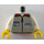 LEGO Lichtgrijs Town Rescue Kustwacht Torso (973 / 73403)