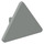 LEGO Hellgrau Dreieckig Sign mit geteiltem Clip (30259 / 39728)