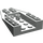 LEGO Hellgrau Keil 6 x 4 Invertiert (4856)