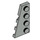 LEGO Light Gray Wedge Plate 2 x 4 Wing Left (41770)