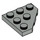 LEGO Light Gray Wedge Plate 3 x 3 Corner (2450)