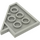 LEGO Gris clair Coin assiette 4 x 4 Aile Droite (3935)
