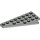 LEGO Light Gray Wedge Plate 4 x 8 Wing Left with Underside Stud Notch (3933 / 45174)