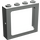 LEGO Gris clair Fenêtre Cadre 1 x 4 x 3 Goujons encastrés (4033)