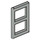 LEGO Light Gray Window Pane 1 x 2 x 3 without Thick Corners (3854)