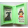 LEGO Vert clair Book 2 x 3 avec House Autocollant (33009)