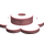 LEGO Light Pink 4 Flower Heads on Sprue (3742 / 56750)