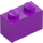 LEGO Morado claro Ladrillo 1 x 2 con tubo inferior (3004 / 93792)