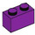 LEGO Violet clair Brique 1 x 2 avec tube inférieur (3004 / 93792)