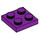 LEGO Morado claro Placa 2 x 2 (3022 / 94148)