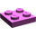 LEGO Violet clair assiette 2 x 2 (3022 / 94148)