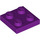 LEGO Morado claro Placa 2 x 2 (3022 / 94148)