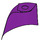 LEGO Light Purple Standard Cape with Regular Starched Texture (20458 / 50231)