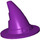 LEGO Violet clair Wizard Chapeau avec surface lisse (6131)