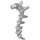 LEGO Light Stone Gray Spines (55236)