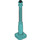 LEGO Light Turquoise Lamp Post 2 x 2 x 7 with 6 Base Grooves (2039)