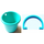 LEGO Light Turquoise Scala Bucket with Handle (33178)