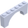 LEGO Hellviolett Bogen 1 x 6 x 2 Dickes Oberteil und verstärkte Unterseite (3307)