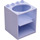 LEGO Violet clair Cabinet 4 x 4 x 4 avec Sink Trou (6197)