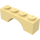 LEGO Light Yellow Arch 1 x 4 (3659)