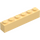 LEGO Light Yellow Brick 1 x 6 (3009 / 30611)