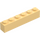 LEGO Light Yellow Brick 1 x 6 (3009 / 30611)