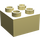 LEGO Light Yellow Duplo Brick 2 x 2 (3437 / 89461)