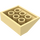 LEGO Lichtgeel Helling 3 x 4 (25°) (3016 / 3297)