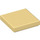 LEGO Light Yellow Tile 2 x 2 with Groove (3068 / 88409)