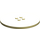 LEGO Jaune clair Tuile 8 x 8 Rond avec 2 x 2 Centre Goujons (6177)
