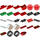 LEGO Lightning McQueen - Piston Cup Hood (Gray 2 x 8)