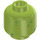 LEGO Lime Alien Minifigure Head (Safety Stud) (3274 / 105888)