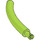 LEGO Lime Animal Tail Middle Section with Technic Pin (40378 / 51274)