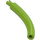 LEGO Lime Animal Tail Middle Section with Technic Pin (40378 / 51274)